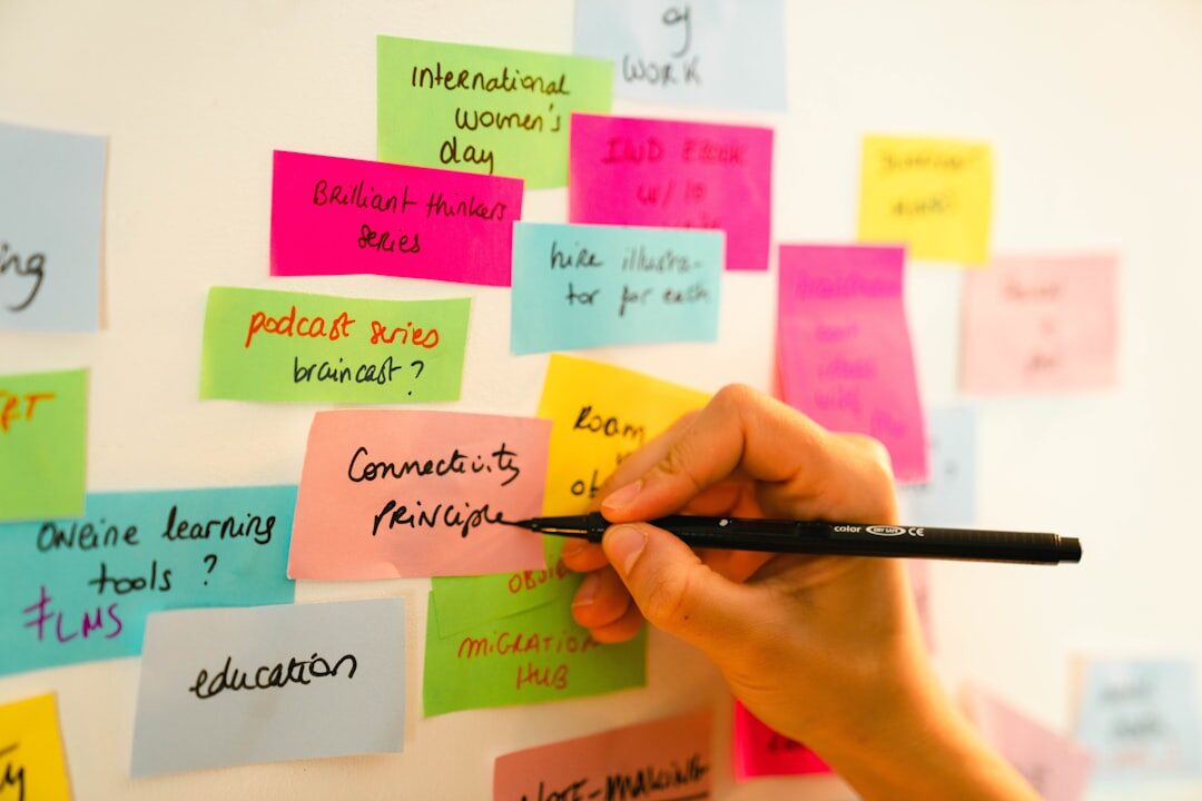 mystery writer brainstorming